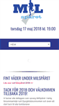 Mobile Screenshot of milsparet.se